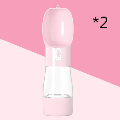 Portable Dog Water Bottle Dispenser for Travel – Leak-Proof Pet Hydration USA.