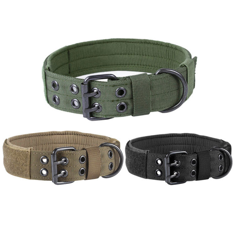 Nylon Anti-Grind Dog Leash Collar – Durable, Comfortable & Safe for Pets.