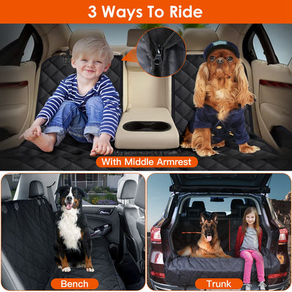 Premium Waterproof Dog Car Seat Cover