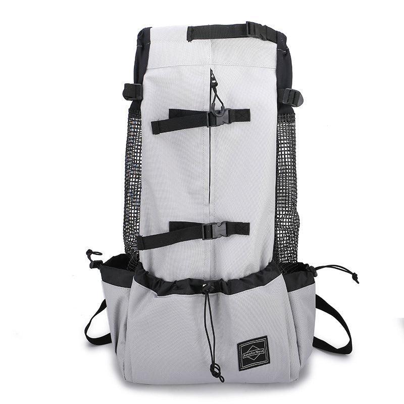 Portable Pet Dog Carrier Backpack – Double Shoulder Outdoor Travel Bag for Small Dogs, Comfortable Hands-Free Pet Carrier for Hiking & Travel