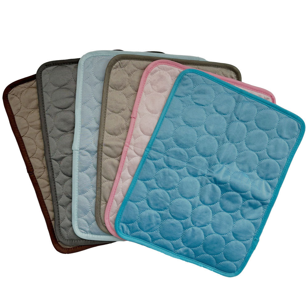 Summer Cooling Mat for Dogs & Cats – Extra Large Cold Ice Pad Pet Bed Blanket